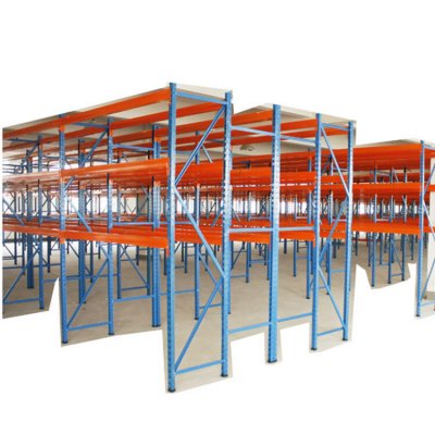 定制三柱加宽中量型货架 组装式可重复利用的货仓架子
